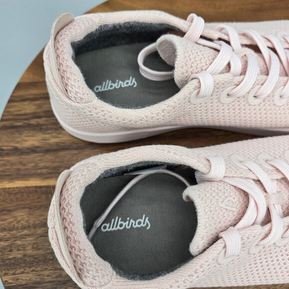 Allbirds Tree Pipers Shoes Men\'s 9 Pink Lace Up Low Top Athletic Sneakers main image 5